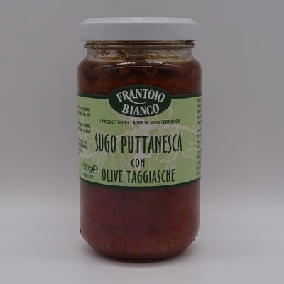 Sugo puttanesca con olive